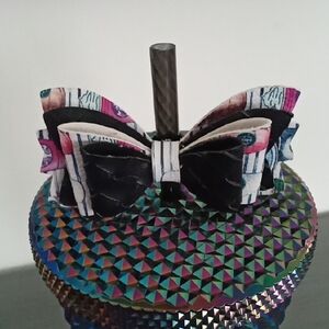 Starbucks Print Straw Bow
